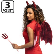 Accessoires de déguisement diablesse Halloween