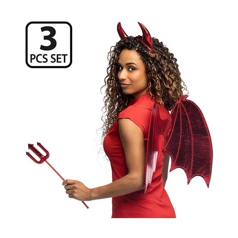 Accessoires de déguisement diablesse Halloween