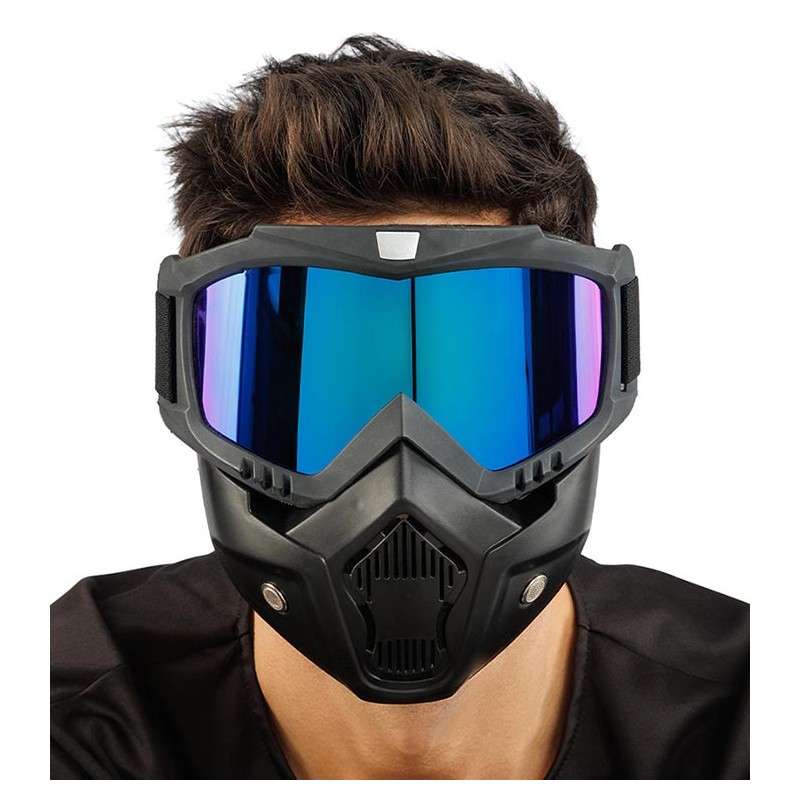 Masque style jeu vidéo pour déguisement