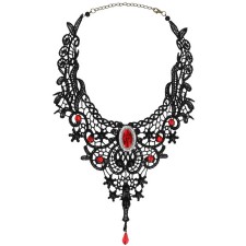 Collier de vampire femme pour Halloween