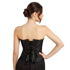 Dos corset pirate femme de déguisement