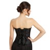 Dos corset pirate femme de déguisement