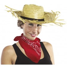 Banana rouge pour déguisement cowboy