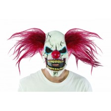 Masque de clown tueur diabolique adulte pour Halloween