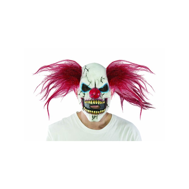 Masque de clown tueur diabolique adulte pour Halloween