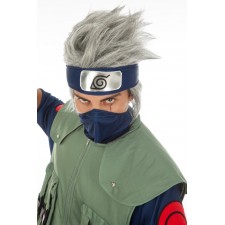 Perruque Kakashi pour adulte