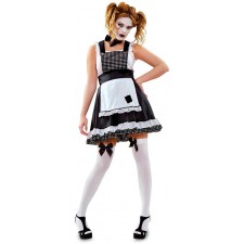 Costume poupée de chiffon pour femme Halloween