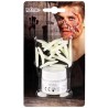 Kit de maquillage Halloween chair pourrir avec asticots blancs