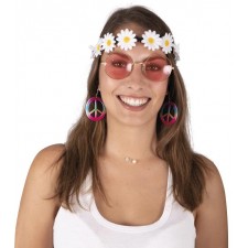 Set d'accessoires hippie femme