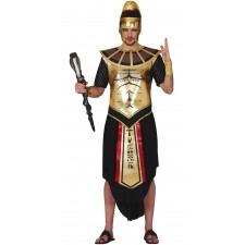 Costume d'égyptien noir et or homme