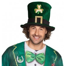 Chapeau vert Saint Patrick