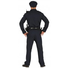 Déguisement policier bleu homme