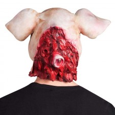 Masque tête de cochon coupée pour Halloween