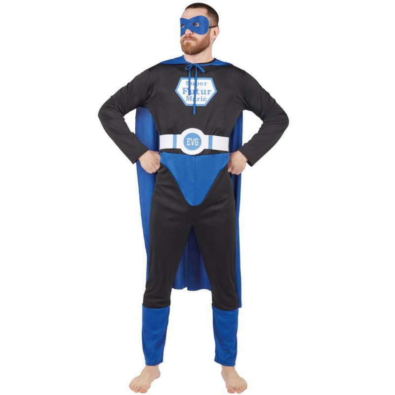 Costume rigolo : Déguisement Homme Super Héros Personnalisable - 24,90 €