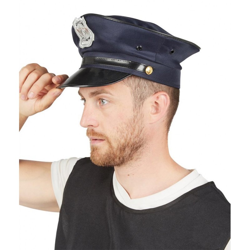 Casquette Policier Adulte - accessoires