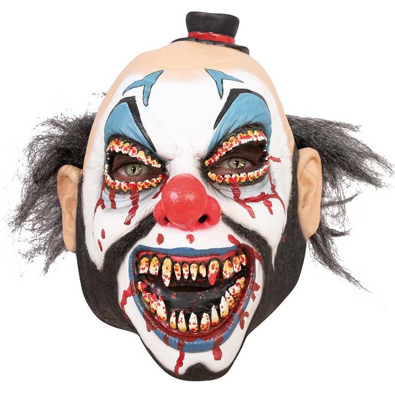 Masque adulte clown tueur - Accessoire déguisement pas cher