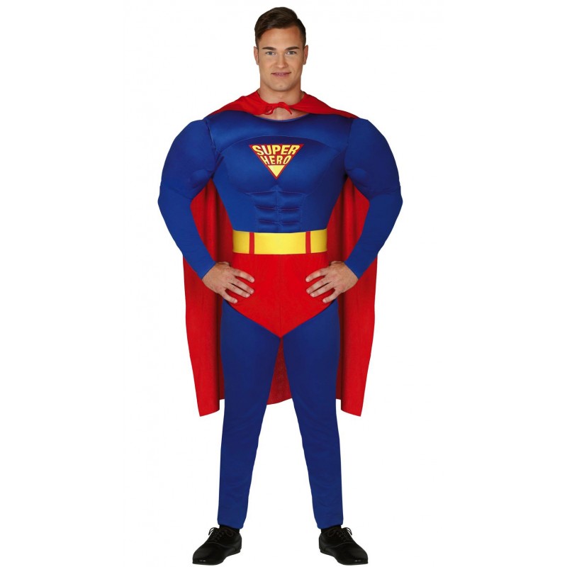 Costume rigolo : Déguisement Homme Super Héros Personnalisable