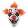 Masque de clown tueur fou d'Halloween