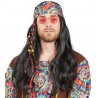 Perruque déguisement hippie homme
