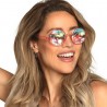 Lunettes hippie chic