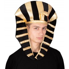 Coiffe de pharaon Némès en tissu