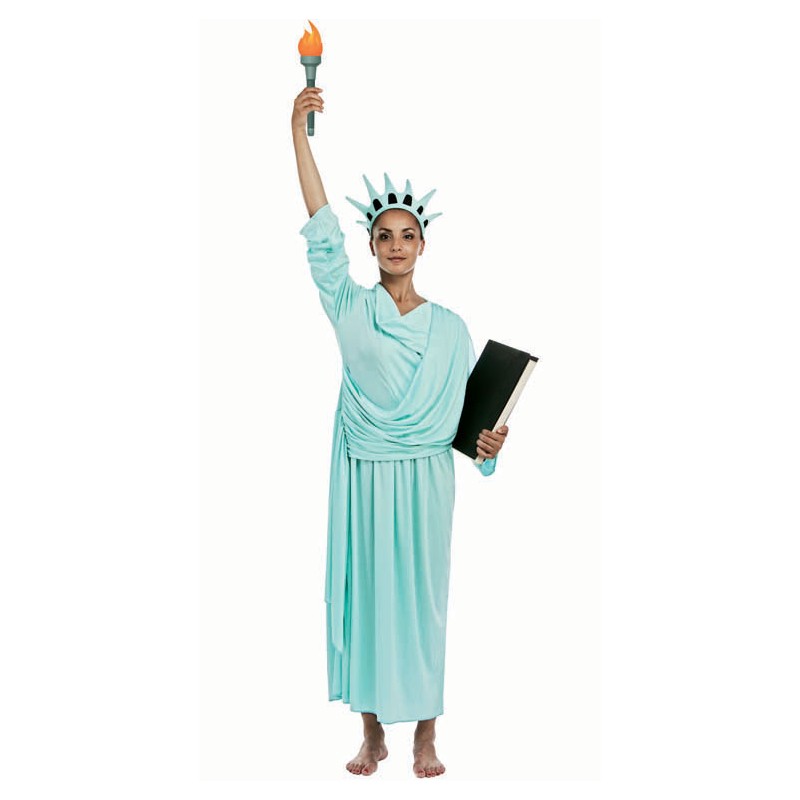 Costume de Statue de la Liberté pour femme