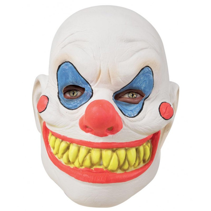 Masque Halloween de clown tueur en latex